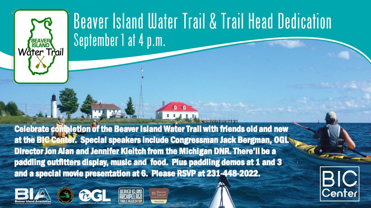Beaver Island Water Trail Dedication